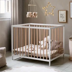 BABY BOX u00abNOISu00bb | 95 X 75 CM | WIT EN NATUREL
