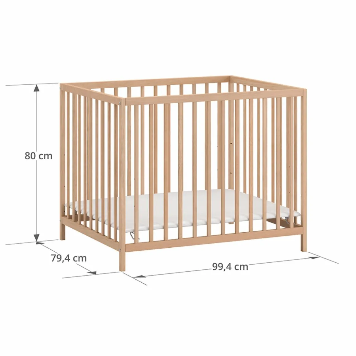 BABY BOX u00abNOISu00bb | 95 X 75 CM | NATUREL