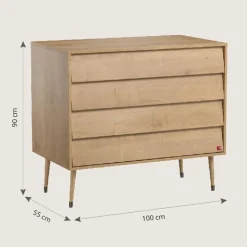 Baby commode u00abBosqueu00bb | Hout