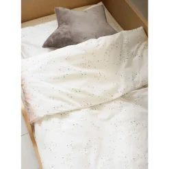 BABY HOESLAKEN 60 X 120 CM u00abSTARSu00bb | OFF-WHITE MET STERREN