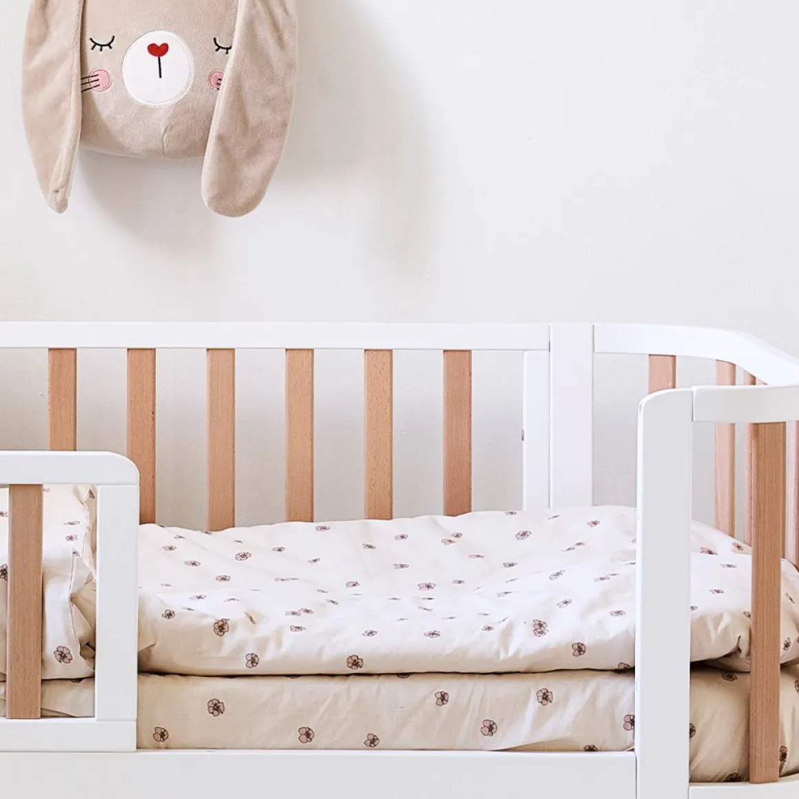 BABY HOESLAKEN 60 X 120 CM u00abPANSYu00bb | BEIGE-ROZE