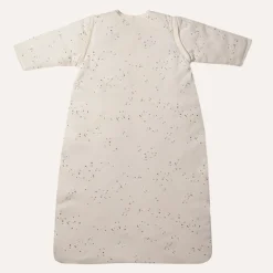 BABY SLAAPZAK MET AFRITSBARE MOUWEN u00abSTARSu00bb | OFF-WHITE | 70 CM | 3-6 MAANDEN
