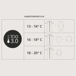 BABY SLAAPZAK MET AFRITSBARE MOUWEN u00abSTARSu00bb | OFF-WHITE | 70 CM | 3-6 MAANDEN