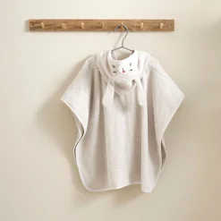 BADPONCHO KONIJN u00abLAPIu00bb | 1 - 4 JAAR | 52 X 63 CM | BEIGE