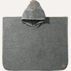 BADPONCHO u00abDINOu00bb | 1 - 4 JAAR | 52 X 63 CM | GROEN