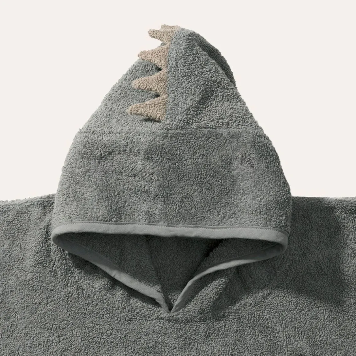 BADPONCHO u00abDINOu00bb | 1 - 4 JAAR | 52 X 63 CM | GROEN