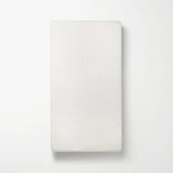 BIOLOGISCH KATOEN | Jersey Hoeslaken - wit | 70 X 140 cm