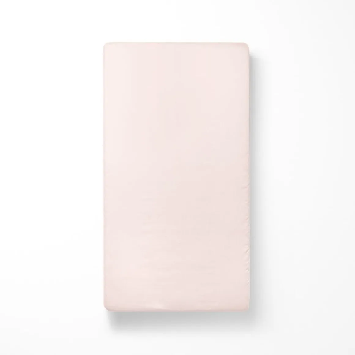 Biologisch katoen | Jersey Hoeslaken - licht roze | 80 x 160 cm
