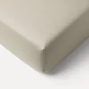 BIOLOGISCH KATOENEN JERSEY HOESLAKEN 70/80 X 140 CM | BEIGE