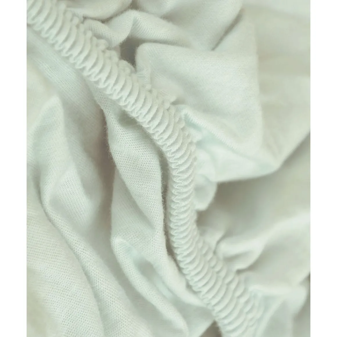 Biologisch Katoenen Jersey Hoeslaken 60x120 cm | Mint groen