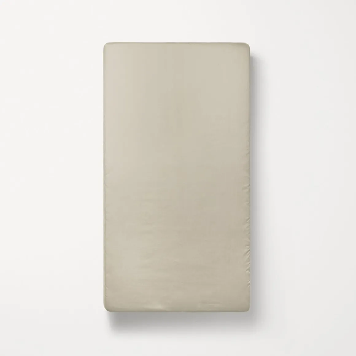 BIOLOGISCH KATOENEN JERSEY HOESLAKEN 60 X 120 CM | BEIGE