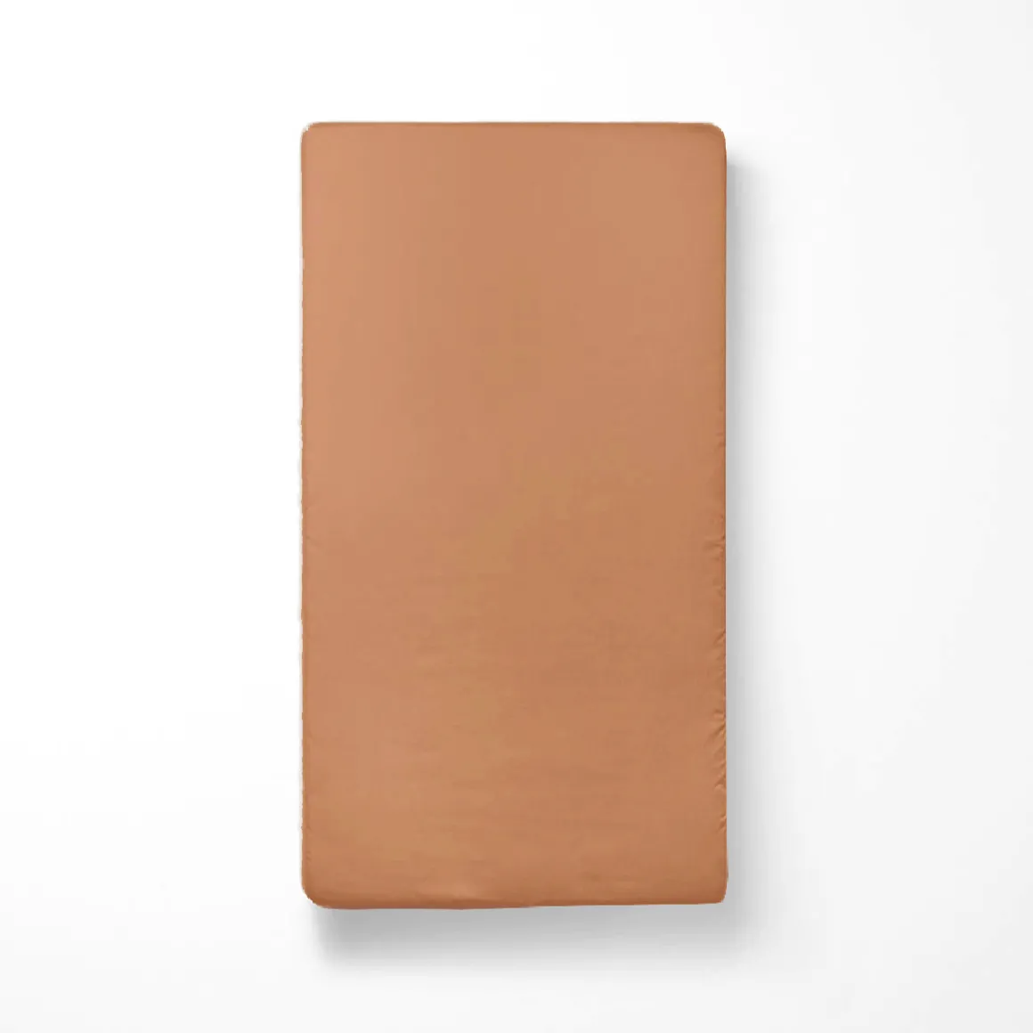 Biologisch Katoenen Jersey Hoeslaken 90x200 cm | Caramel