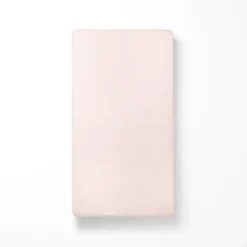 Biologisch Katoenen Jersey Hoeslaken 90x200 cm | Licht roze