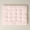Biologisch katoenen speelkleed Biscuit | 110x85cm | Zacht roze