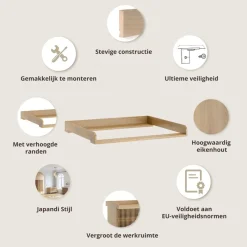 BLADVERGROTER VOOR COMMODE u00abJAPANDIu00bb | NATUREL