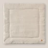 BOXKLEED 95 X 95 CM | BIOLOGISCH MOUSSELINE KATOEN | BEIGE