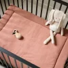 BOXKLEED 70 X 96 CM VOOR INKLAPBARE BABY BOX | TERRACOTTA