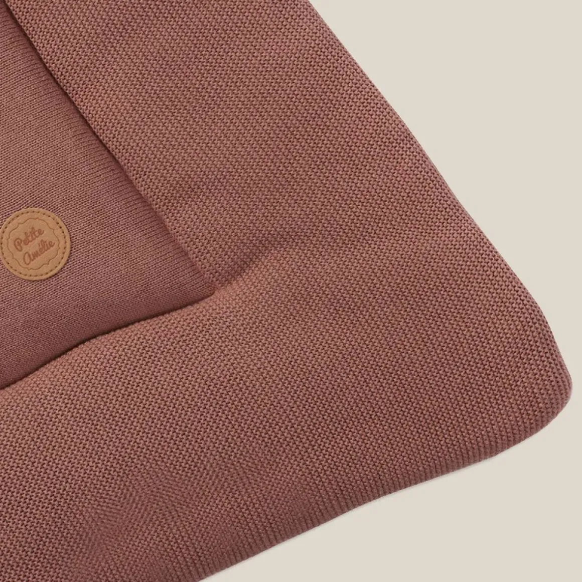 BOXKLEED 70 X 96 CM VOOR INKLAPBARE BABY BOX | TERRACOTTA
