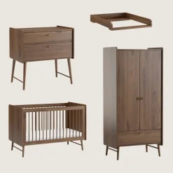 COMMODE VOOR BABY u00abROSEAUu00bb | WALNOOT