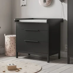 COMMODE VOOR BABY u00abSOIEu00bb | ZWART