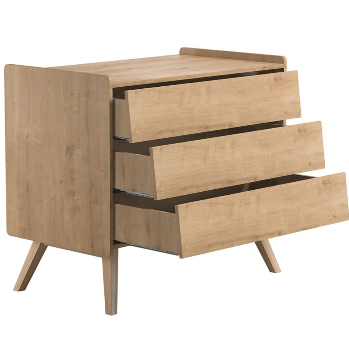 Commode voor Baby u00abVintageu00bb | Hout