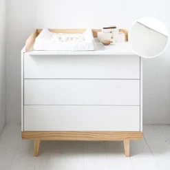 Commode voor Baby Wit u00abCeriseu00bb