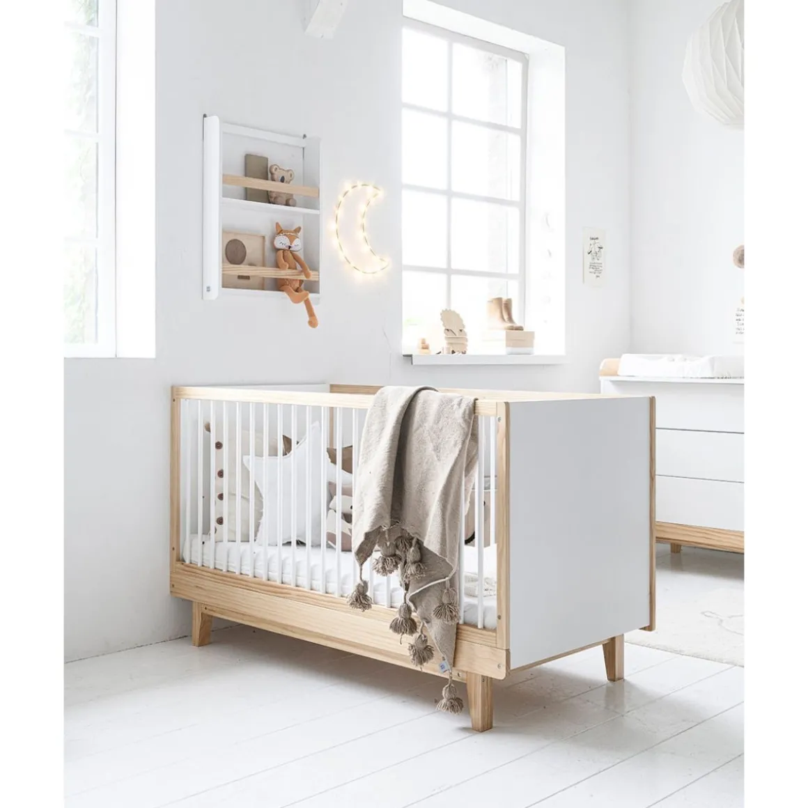 Commode voor Baby Wit u00abCeriseu00bb