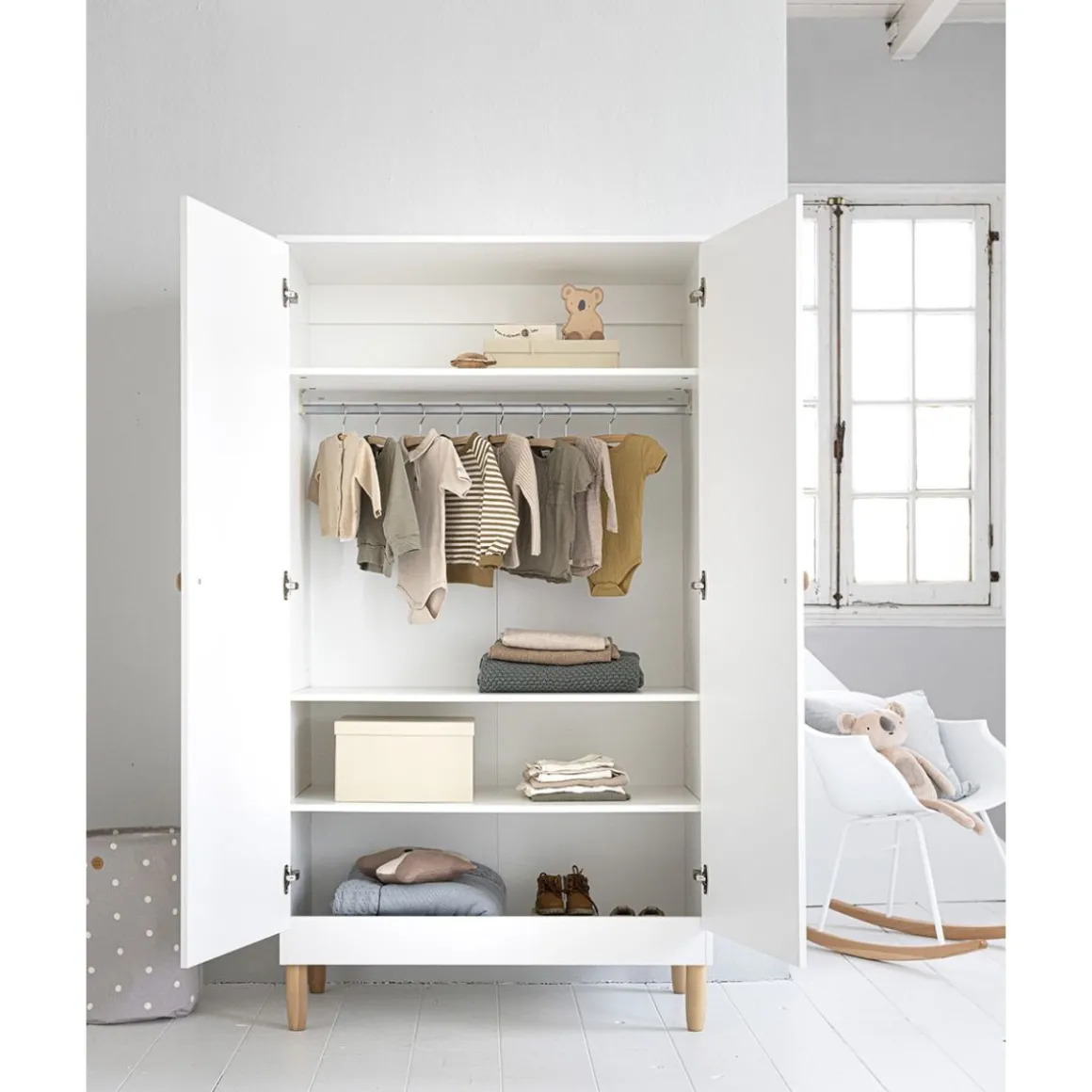 Commode voor Baby Wit u00abBoccau00bb