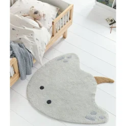 DEKBEDOVERTREKSET 140x200 u00abSEA LIFEu00bb | BEIGE-ZAND