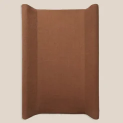 GEBREIDE AANKLEEDKUSSENHOES 50 X 70 CM | CARAMEL