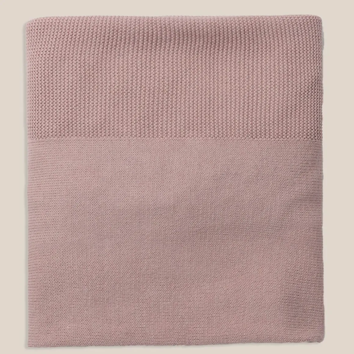 GEBREIDE AANKLEEDKUSSENHOES 50 X 70 CM | ROZE