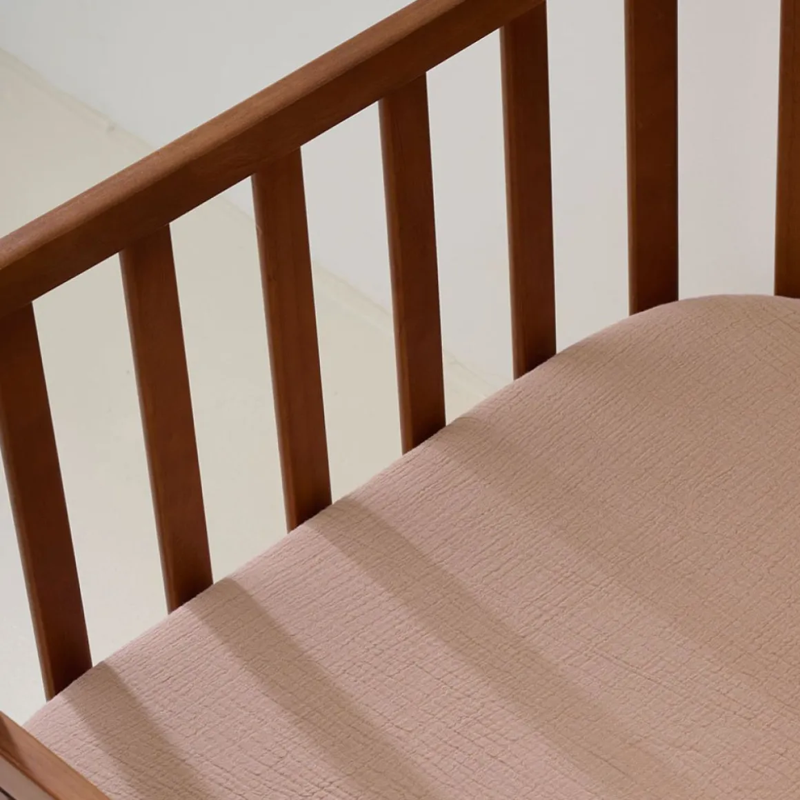 HOESLAKEN 60 X 120 CM | MOUSSELINE KATOEN | OUD ROZE