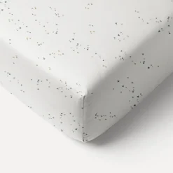 HOESLAKEN 90 X 200 CM u00abSTARSu00bb | OFF-WHITE MET STERREN