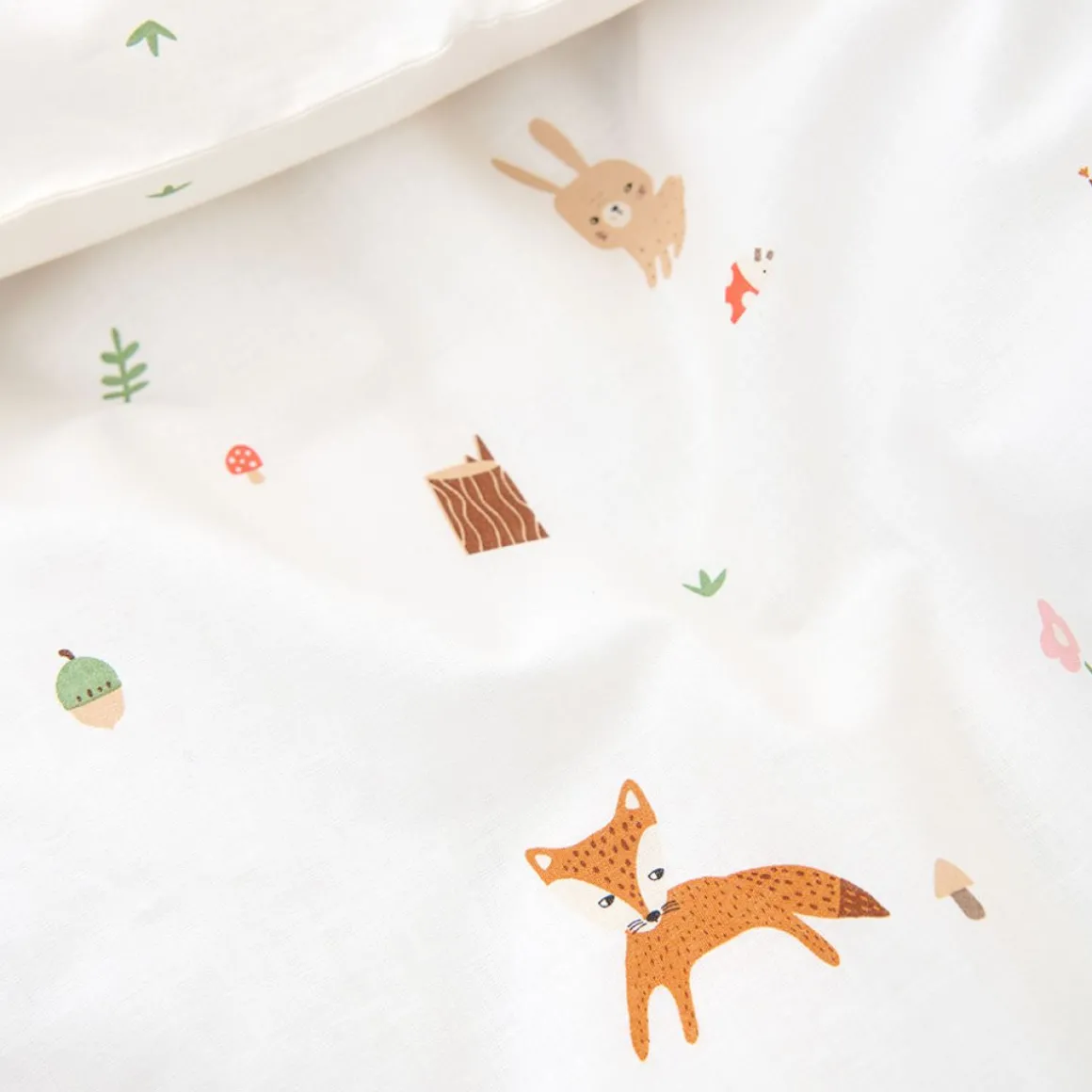 HOESLAKEN 90 X 200 CM u00abWOODLANDu00bb | OFF-WHITE