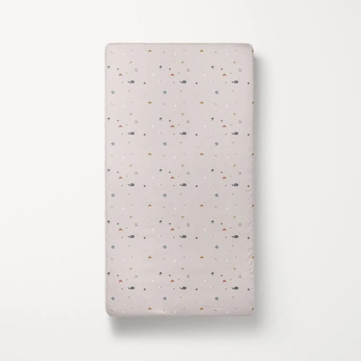 HOESLAKEN LEDIKANT 60 x 120 CM u00abSEA LIFEu00bb | BEIGE-ZAND