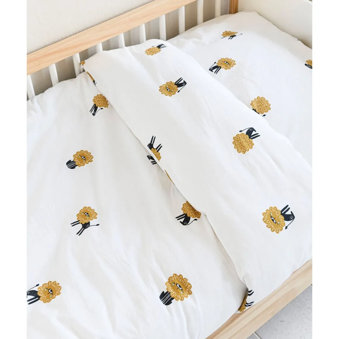 HOESLAKEN u00abLEOu00bb VOOR LEDIKANT 60 X 120 CM | WIT