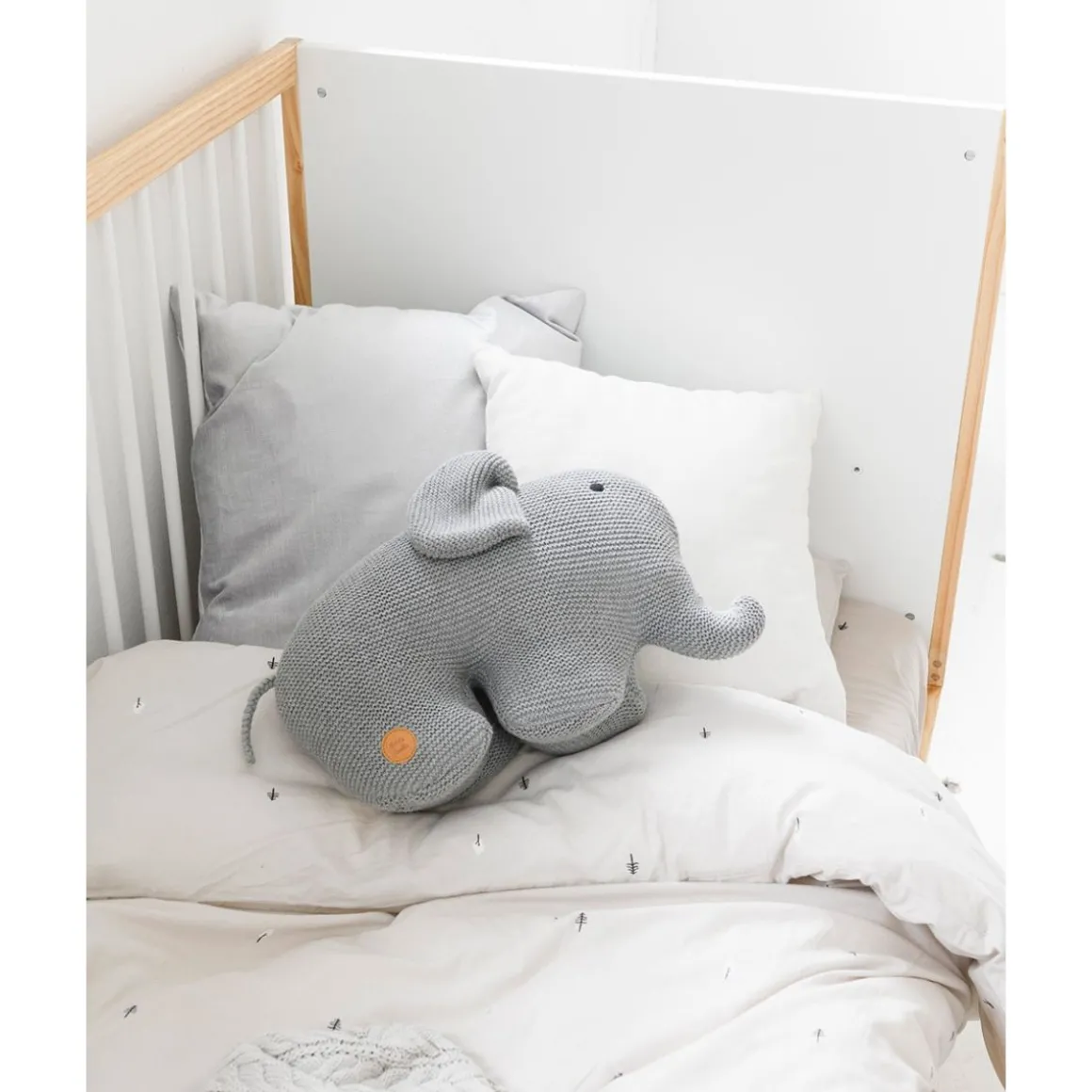 Hoeslaken voor juniorbed u00abForu00eatu00bb 70x160cm GOTS | Licht grijs