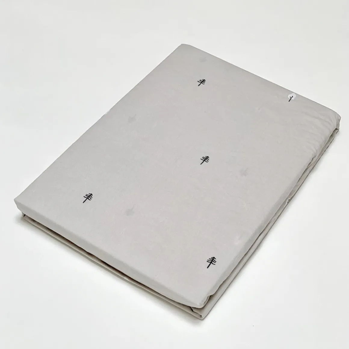 Hoeslaken voor juniorbed u00abForu00eatu00bb 70x160cm GOTS | Licht grijs