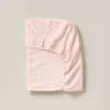 HOESLAKEN 70X140 CM MOUSSELINE | 100% BIOLOGISCH KATOEN | ROZE