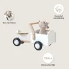 HOUTEN BAKFIETS | u00abAMSTERDAMu00bb | WIT