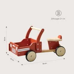 HOUTEN BAKFIETS u00abVROUMu00bb | ROOD