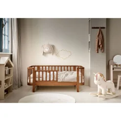 HOUTEN KAPTAFEL MET SPIEGEL EN STOEL | u00abBELLEu00bb | ROZE