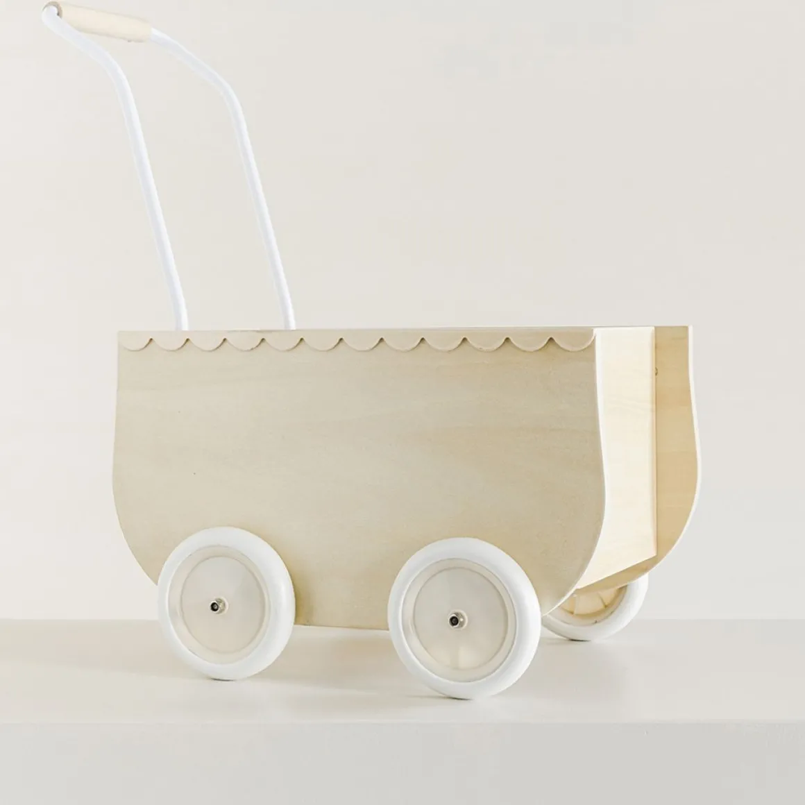 Houten Poppenwagen | Naturel | La Parisienne