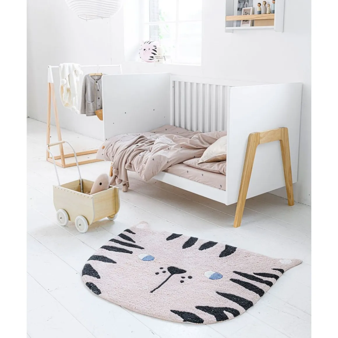 Houten Poppenwagen | Naturel | La Parisienne