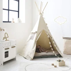 Houten Speelkeuken | inclusief 7 accessoires | Wit