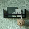 HOUTEN WANDPLANK u00abHETREu00bb | ZWART