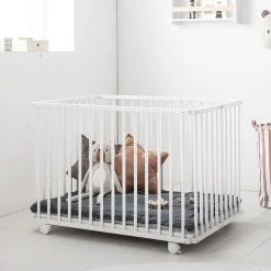 Inklapbare Baby Box "zu00e8bre" 100x75 | Wit
