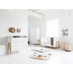 Kinderkledingkast, met 7 legplanken u00abBriseu00bb