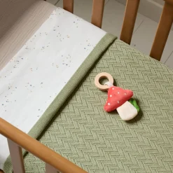 LEDIKANT LAKEN 100 X 140 CM u00abSTARSu00bb | OFF-WHITE MET STERREN