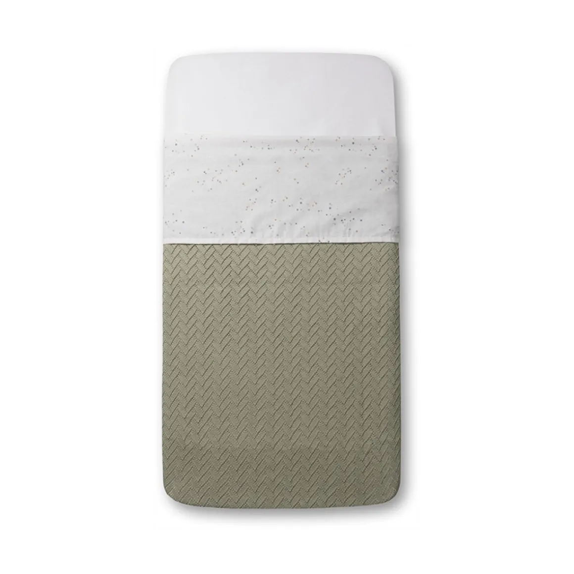 LEDIKANT LAKEN 100 X 140 CM u00abSTARSu00bb | OFF-WHITE MET STERREN
